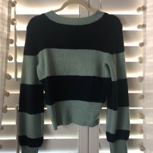 American Eagle sweater- light blue and navy
